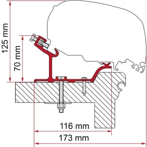 Fiamma Kit Hobby Easy/Ontour/Adria Adora
