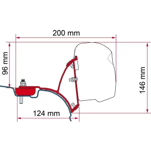 Fiamma Kit VW T5/T6 T/Multivan DB (F43)