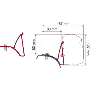 Fiamma Kit Trafic/Vivaro/Primastar (F43)
