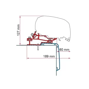 Fiamma Adapter Rapido C Line 400