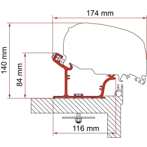 Fiamma Kit Adria Caravan (> 2015)