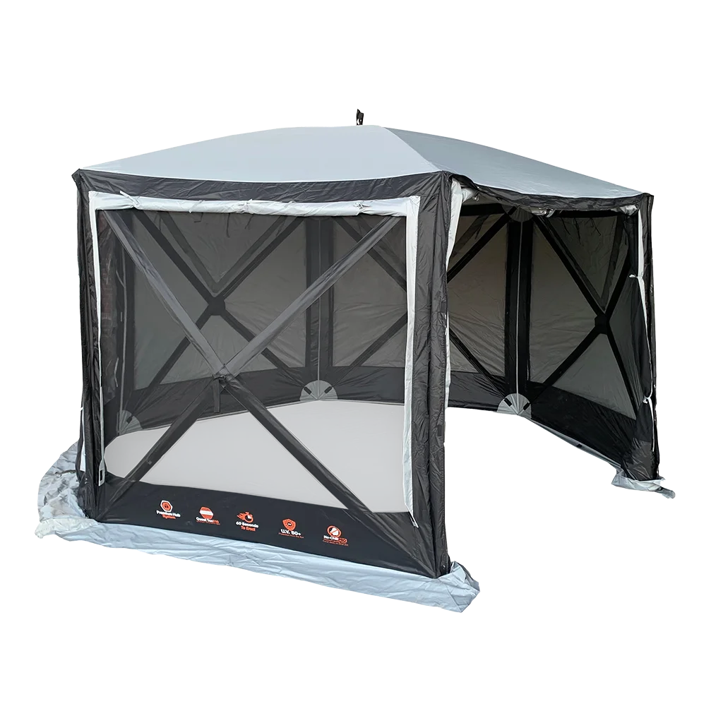 Quest Screen House 6 Pro Pop Up Gazebo - Grey - Image 3