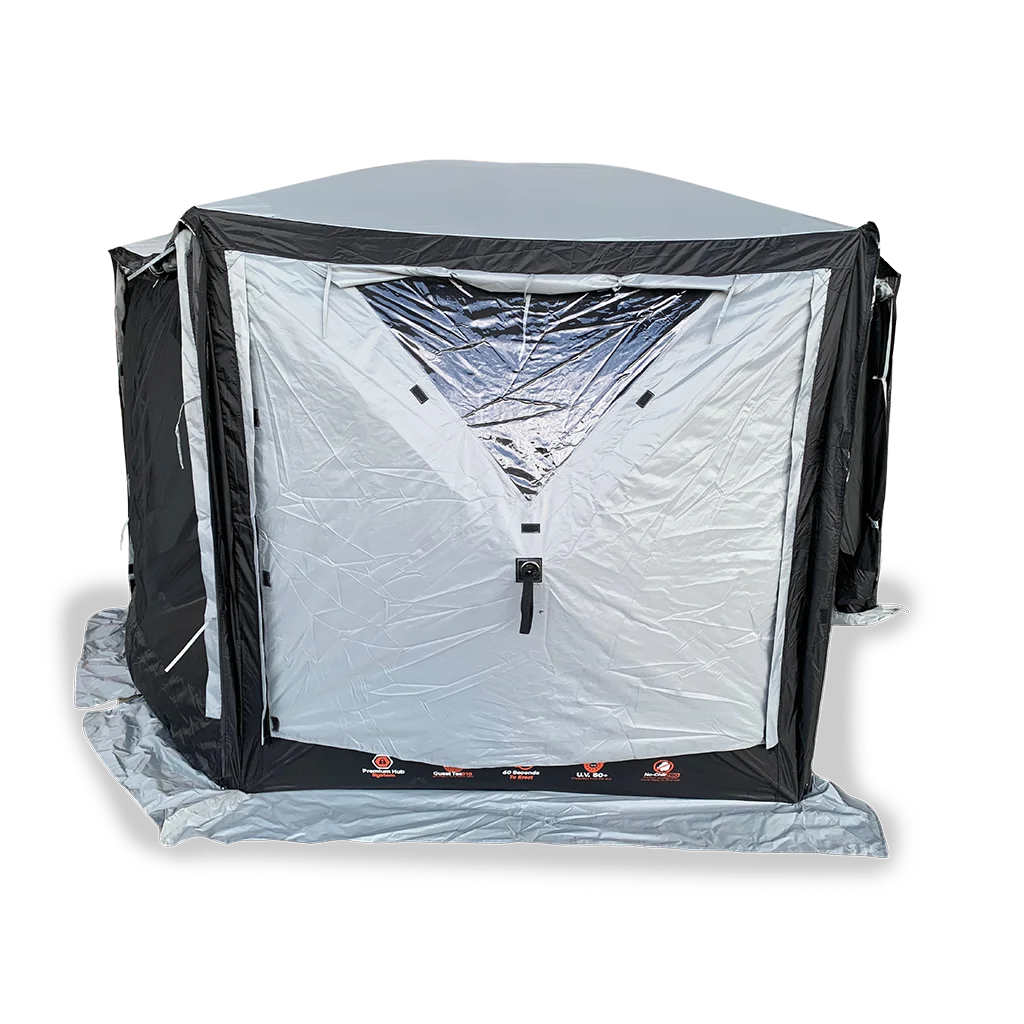 Quest Screen House 6 Pro Pop Up Gazebo - Grey - Image 5