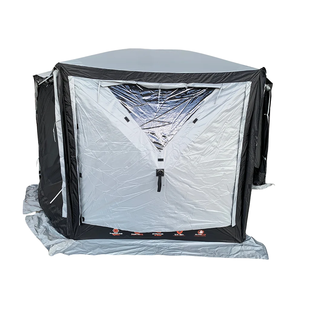 Quest Screen House 6 Pro Pop Up Gazebo - Grey - Image 6