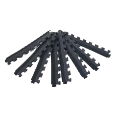 Quest Easy Lock Floor Tiles With Edging Strips (4 Pack) - Image 2