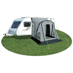 Quest Falcon Pro 220 Air Porch Awning - Mid Grey