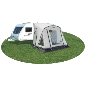 Quest Falcon 260 poled porch awning