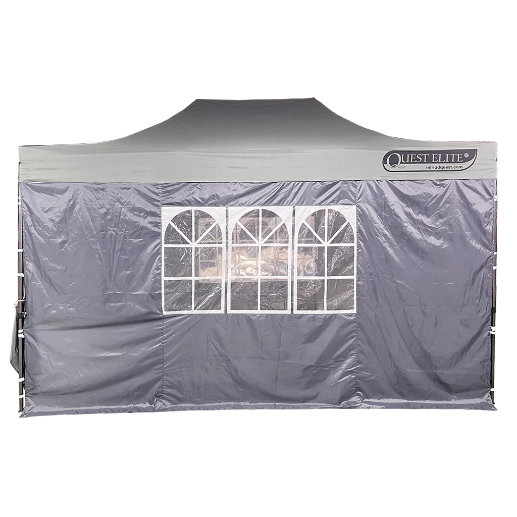 Sides for Louisiana Pavillion in grey (2 x doors, 2 x windows) - Image 2