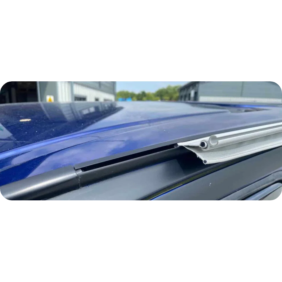 ReVace Ridge Awning Rail Kit -Transit Custom LWB in Black - Image 2