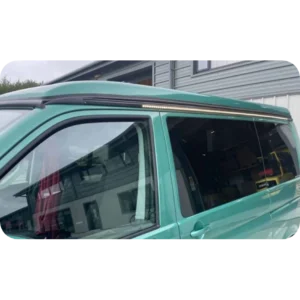 ReVace Summit Pro Awning Rail Kit - with LED Ford Transit Custom SWB in Black
