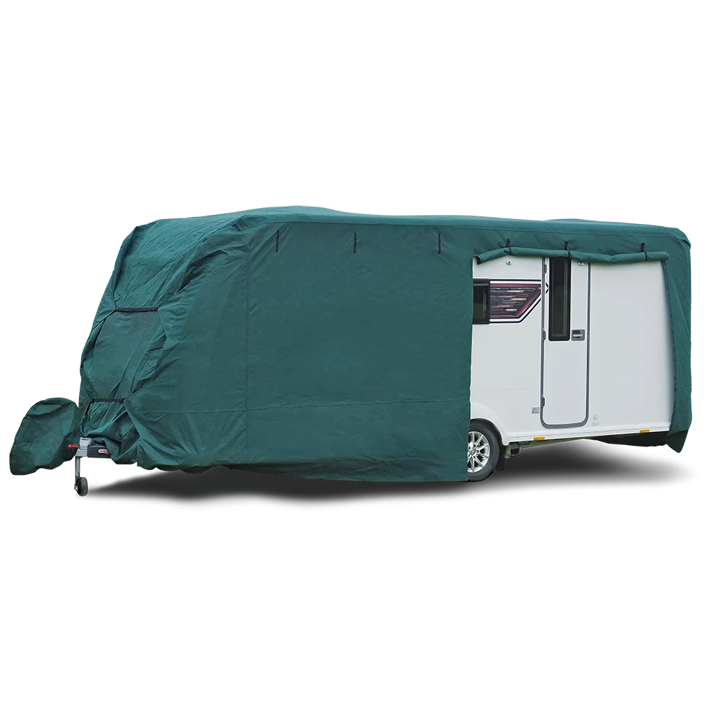 Caravan cover max (XLarge 570 x 630 cm) Green - Image 2