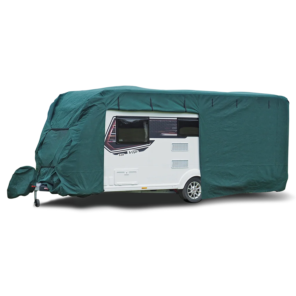 Caravan cover max (XLarge 570 x 630 cm) Green - Image 3