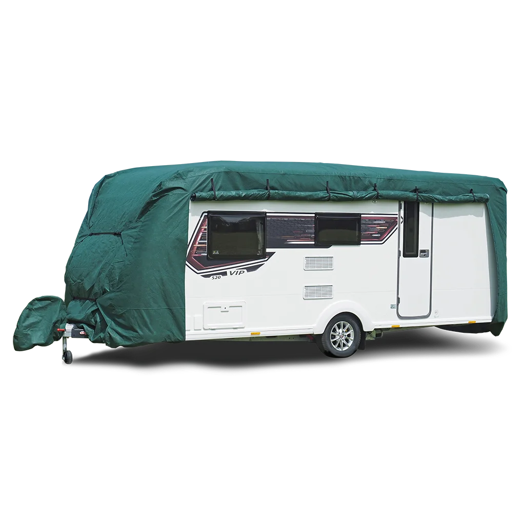 Caravan cover max (XLarge 570 x 630 cm) Green - Image 4