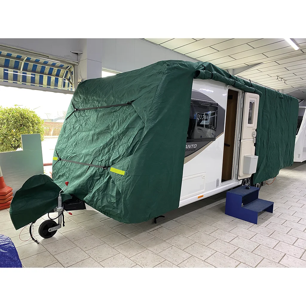 Caravan cover max (XLarge 570 x 630 cm) Green - Image 6