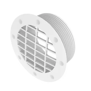 Whale White 65mm Air Duct Fixed Vent