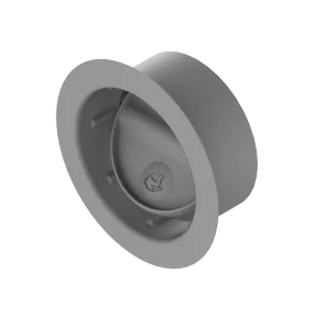 Whale Grey 65mm Air Duct Directional Vent