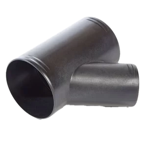 Whale Black Unequal 'Y' Air Duct Fitting