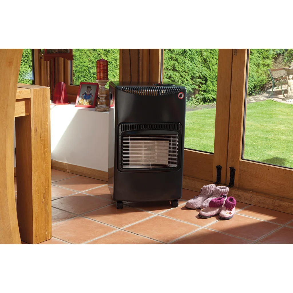 Large Gas Cabinet Heater - Grey - Image 3