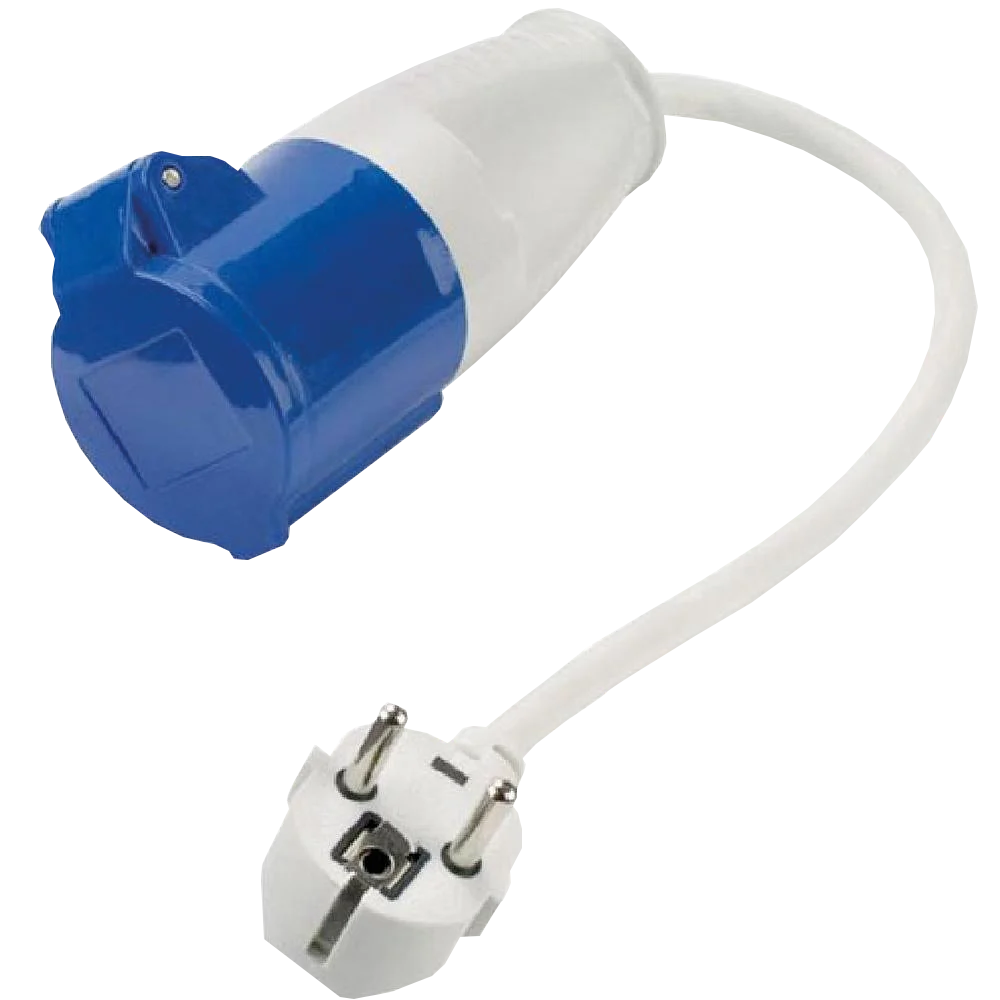 Quest 230v Euro Hook Up Adaptor 2 PIN - Image 2