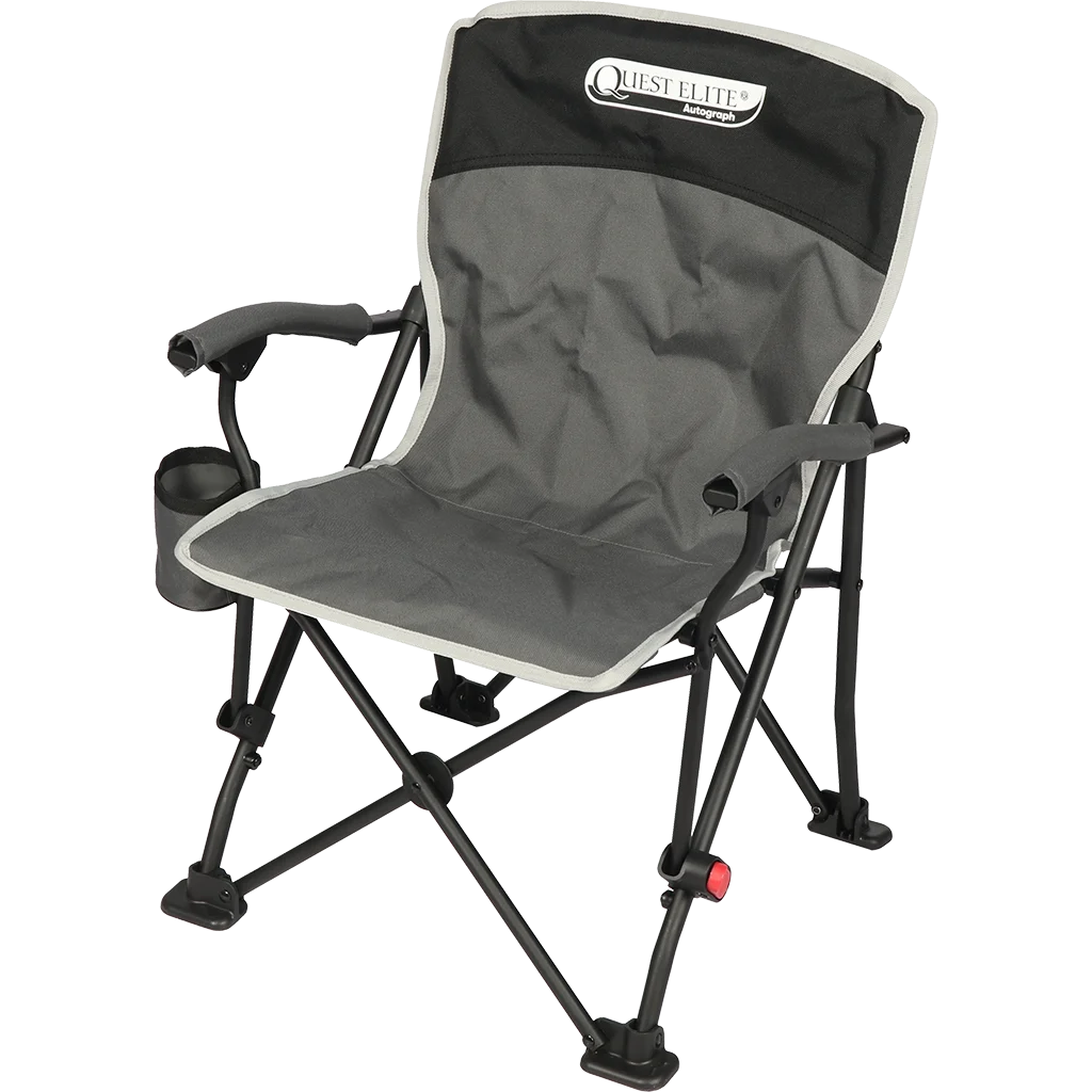 Quest Elite Children's Folding Chair (Black Edition)