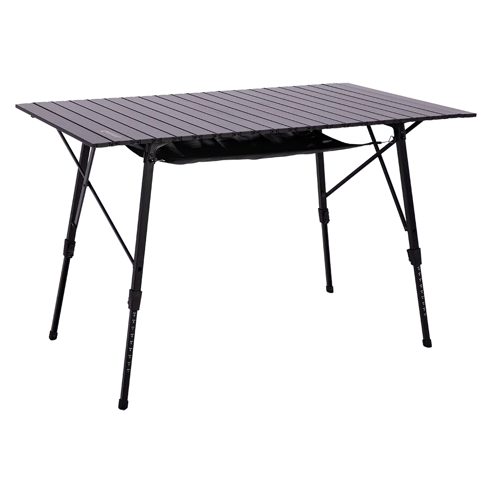 Quest Elite Colliford Black Slatted Table