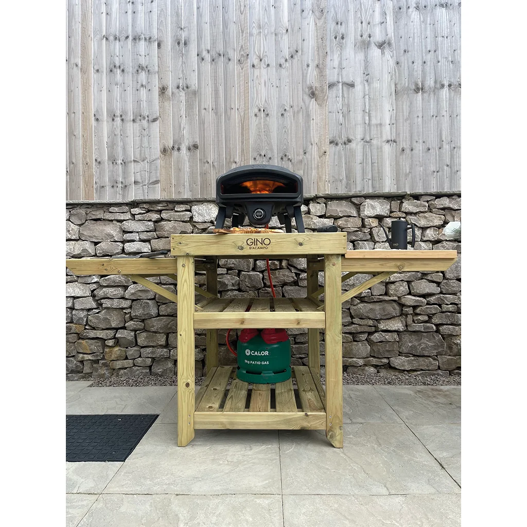 Gino Wooden Pizza Oven Table - Image 3