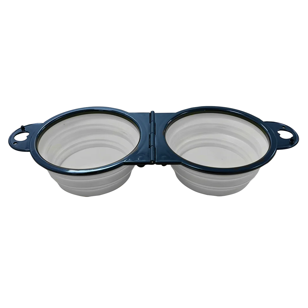 Quest Dual Collapsable Pet Bowl