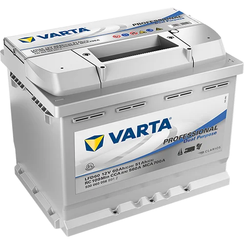 Varta 60A Sealed Leisure & Starter Battery