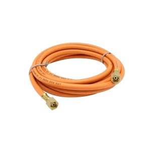 2m x 8mm Black BS3212/1 Gas Tube + 2 x M00 clip Class 3