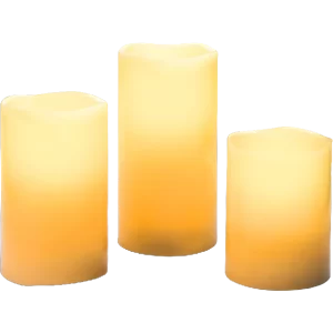 Status 3 x Flameless Candles (6 packs per box)