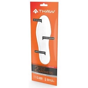 Thaw Pair of Disposable Foot Warmers