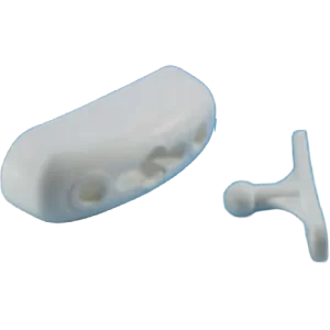 Fawo White Socket Style Door Retainer