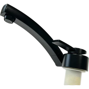 Dimatec Florenz Black Cold Water Tap With 350mm Barbed Tails