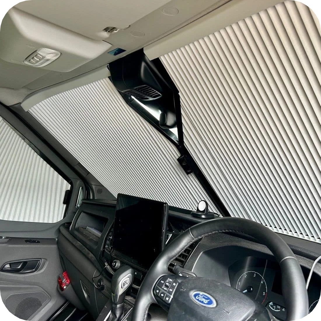 Remis Ford Transit From 2019 Front Light & Rain Sensor On The Interior Mirror