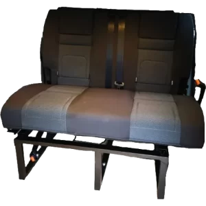 RIB Altair Bed 112cm T7 Palladium fabric with Isofix. 105 degree handle / 140x200 cut out