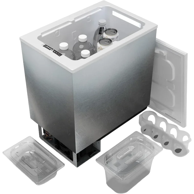 Vitrifrigo TL43 40L Top Loading Fridge/Freezer - Image 2