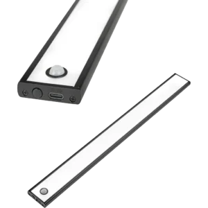 Fawo Rechargable LED Light with PIR in Black