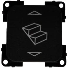 Fawo System 30000 5 Poled Step Switch - Black