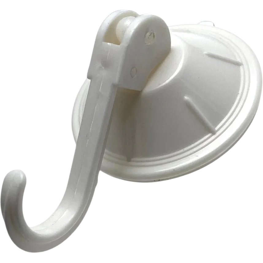 W4 Lever Suction Hook 55mm - White