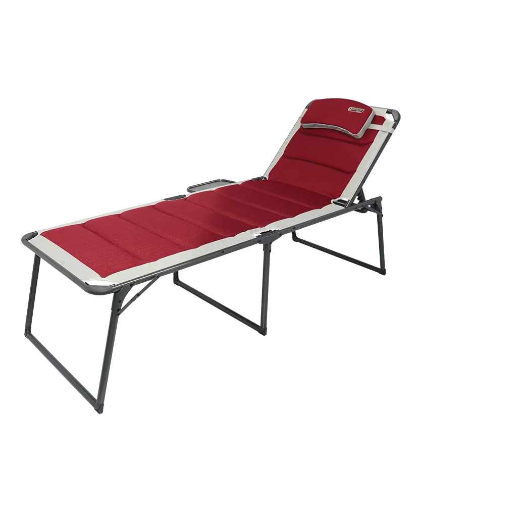 Quest Elite Bordeaux Pro Lounge Bed With Side Table - Image 2