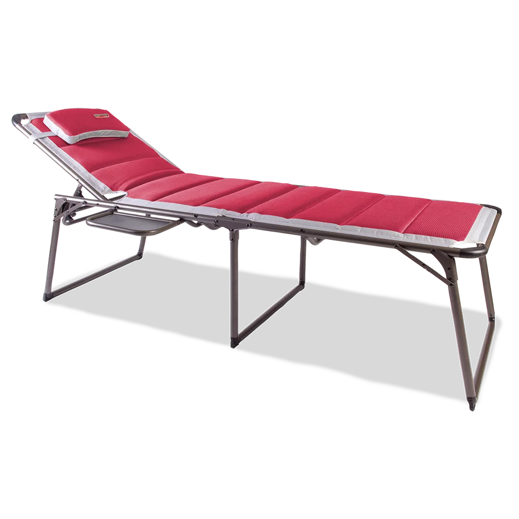 Quest Elite Bordeaux Pro Lounge Bed With Side Table - Image 5