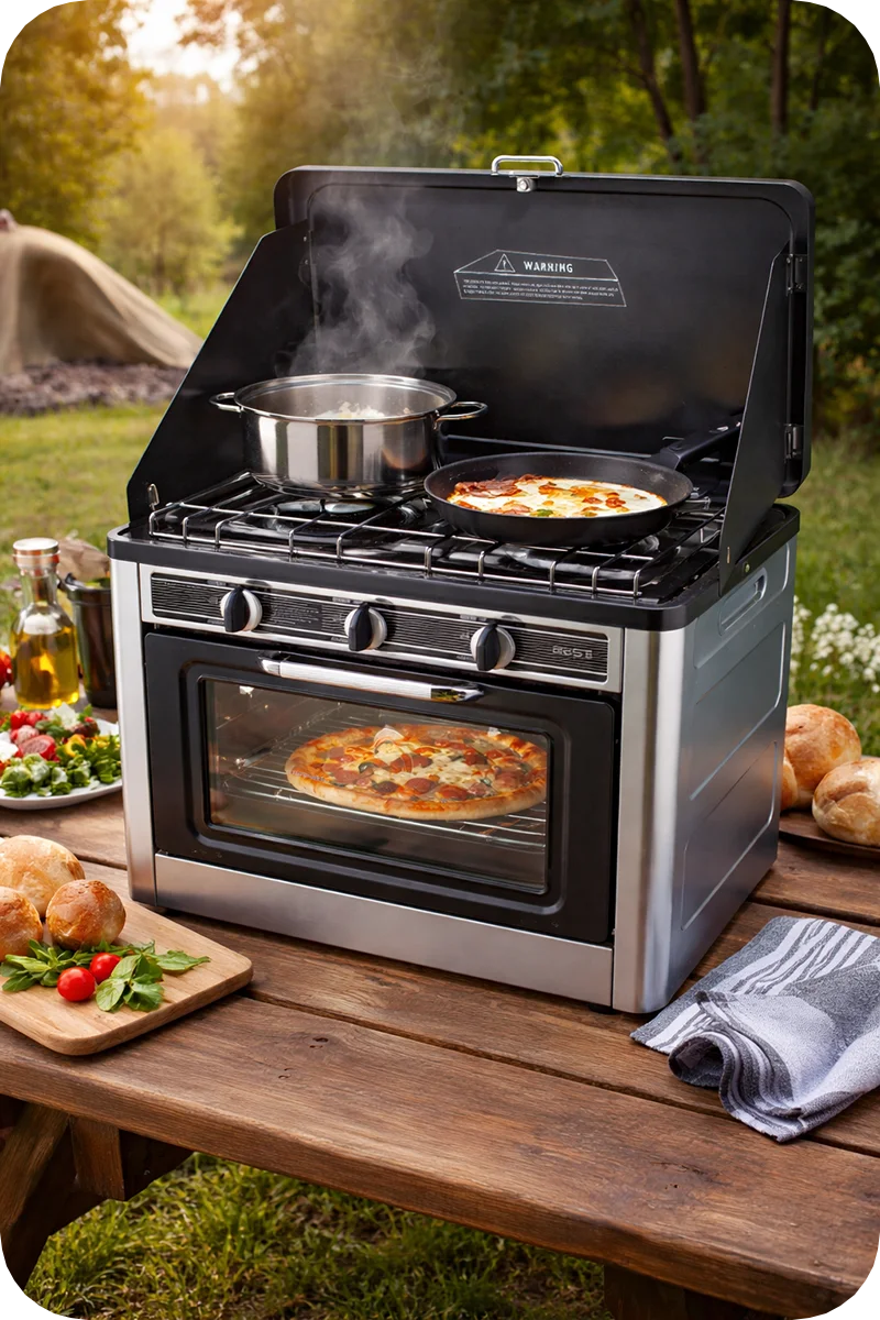 Quest Portable Camp Oven & Stove - Image 3