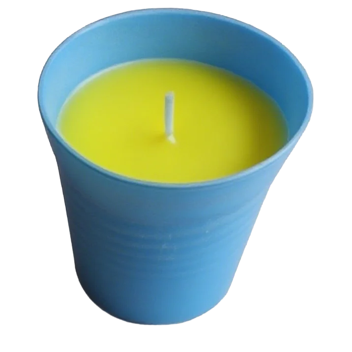 Quest Citronella Candle - Blue (Order in multiples of 12)