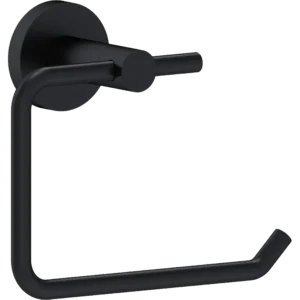 Luxury Toilet Roll Holder - Black