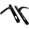 Ellbee UPVC Door Handles -  Black