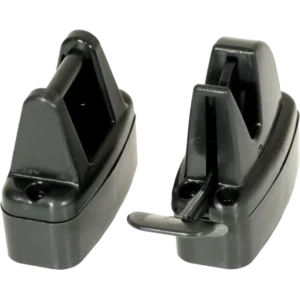 Lever Trigger Release Catch Door Retainer With Spacers Graphite