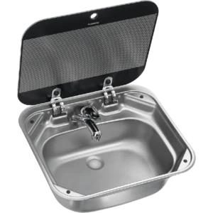 Dometic SNG 4237 Sink With Glass Lid & Tap Hole