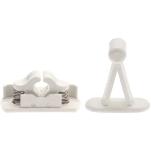 Viva Door Catch Sprung White