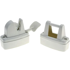Ellbee Lever Release Door Retainer Off White