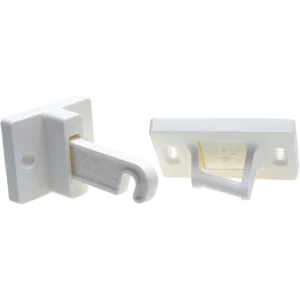 Surecatch Hook Latch Door Retainer - White